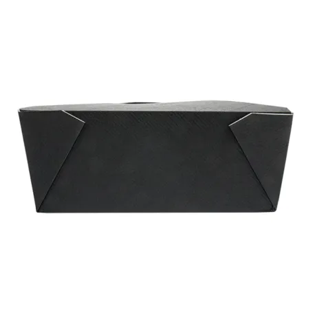 Boite carton repas noire Boite carton repas noire