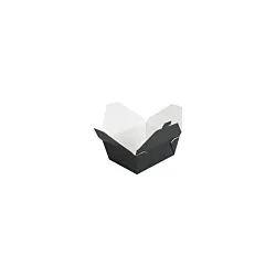 Boite  carton repas noire