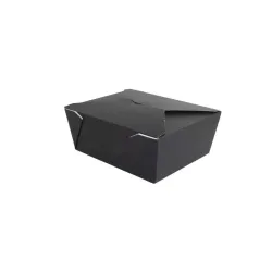 Boite  carton repas noire