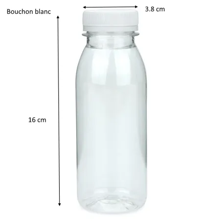 Bouteille a jus d'orange plastique réutilisable 25 cl