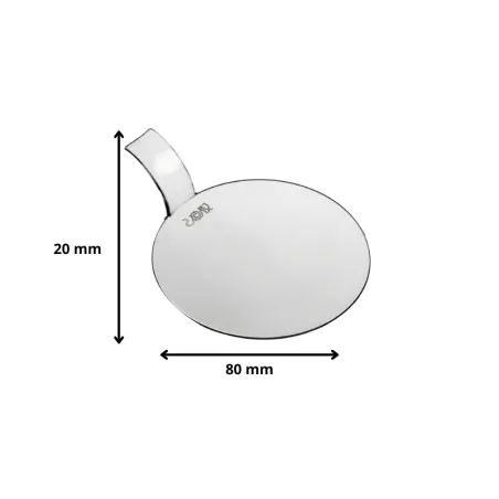 Support à pâtisserie Disc' blanc Ø80 mm Support à pâtisserie Disc' blanc Ø80 mm