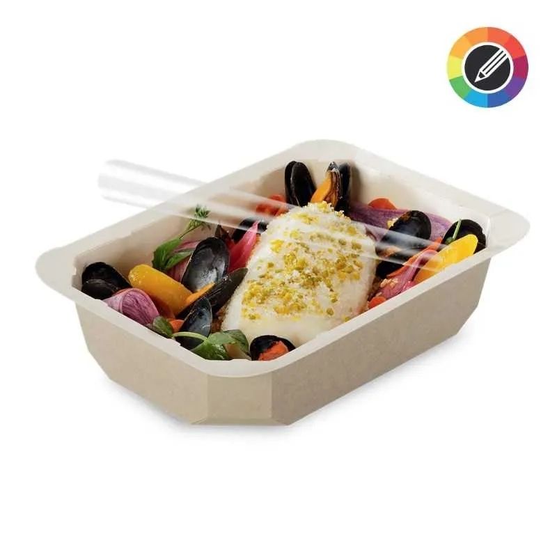 Barquette thermoscellable biosourcee food k alphaform