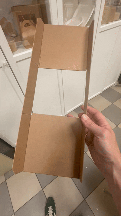 séparateur boîte pizza