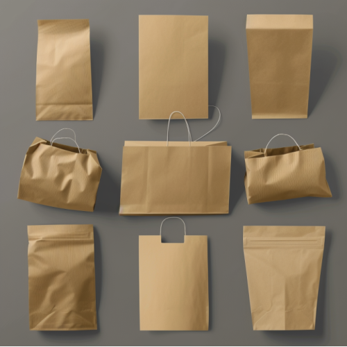 Les différents types de sacs en papier kraft, des réponses à tous les besoins !