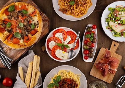 Emballages recettes italiennes
